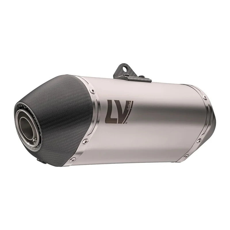 LeoVince LV-14 Stainless Steel Slip-on Muffler Ece Moto Morini X Cape