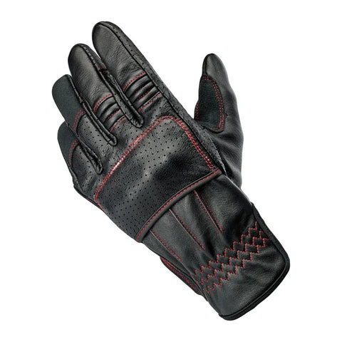Biltwell Borrego Gloves Black/Redline