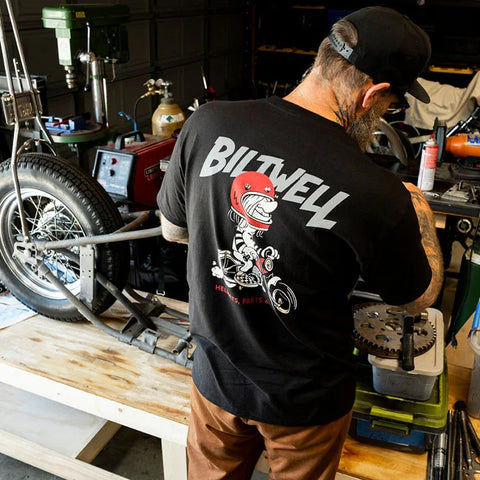 Biltwell Motorsickle T-Shirt Black