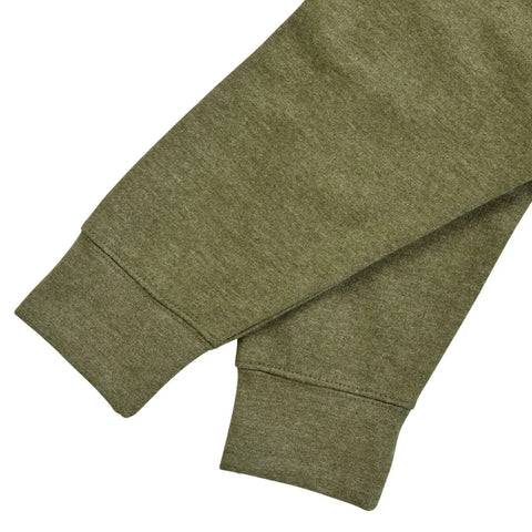Biltwell Hoodie Stencil Zip Olive