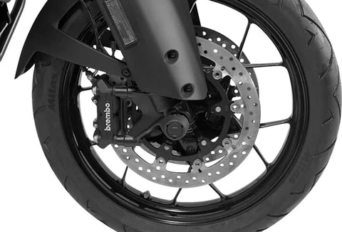 SW-Motech Front Axle Slider Set Black KTM 790 Adv. / R. 890 Adv. / R