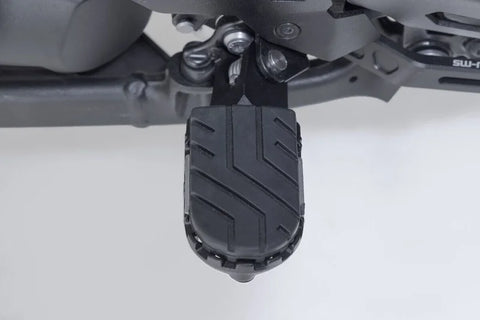 SW-Motech Ion Footrest Kit Black — BMW Adventure
