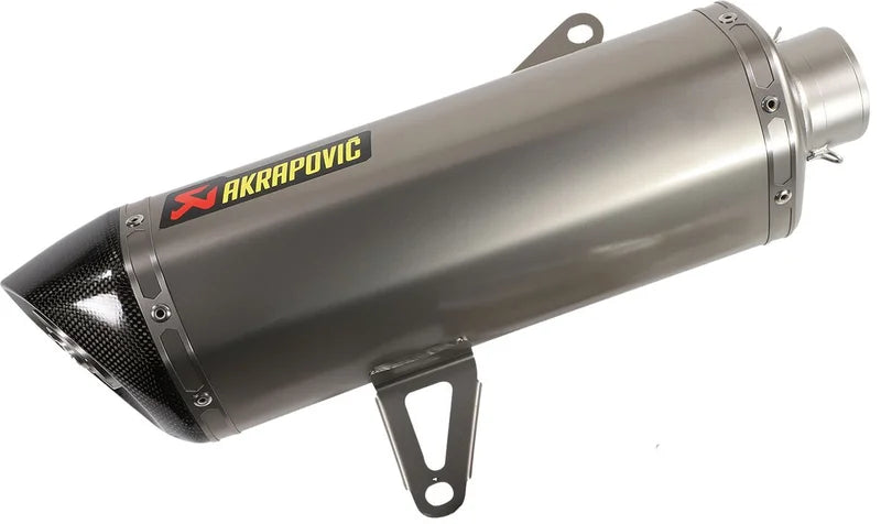 Akrapovic Slip-on Line Muffler Stainless Steel Carbon End Cap Yamaha X-Max (S-Y3SO1-HRSS/1)