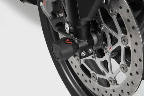 SW-Motech Front Axle Slider Set — Yamaha