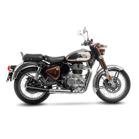 LeoVince LV Classic Racer Black Edition Slip-on Muffler Royal Enfield Classic / Meteor