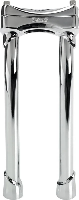 Biltwell Chrome 12" Oversized Murdock Pullback Risers