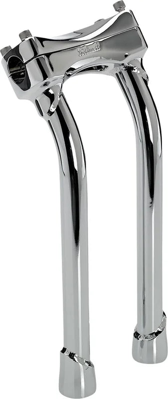 Biltwell Chrome 12" Oversized Murdock Pullback Risers