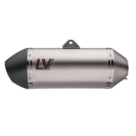 LeoVince LV-14 Stainless Steel Slip-on Muffler Ece Moto Guzzi Pff Rider Assistance Solution…