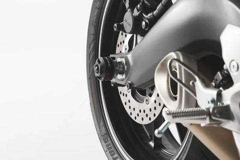 SW-Motech Rear Axle Slider Set Black