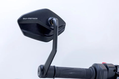SW-Motech Bar End Mirrors — Triumph