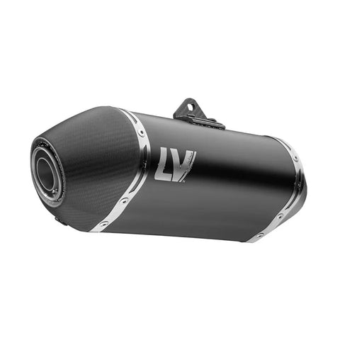 LeoVince LV-14 Black Edition Slip-on Muffler Ece Triumph Rally PRO / Tiger GT