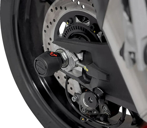 SW-Motech Rear Axle Slider Set Black KTM 790/890 Duke, 790 ADV/ R