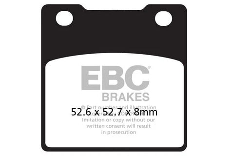 EBC Sintered Metal Rear Brake Pads FA161V