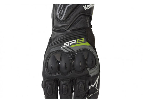 Kawasaki Men's Leather Gloves Lucca-alpinestars-  Kawasaki 077SRM221