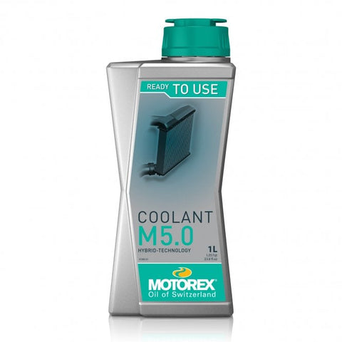 Motorex - Coolant M5.0 Hybrid (HOAT) Ready to Use Turquoise 1L - 7300442