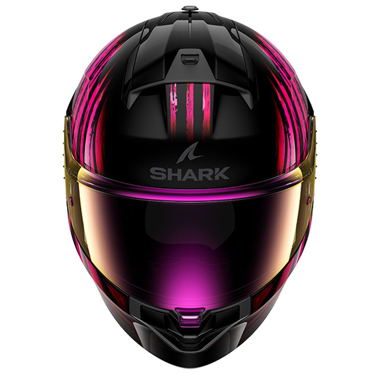 SHARK RIDILL 2 HELMET ASSYA BLACK / VIOLET HE1120E-KVV - Iron City ...