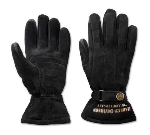 Genuine Harley-Davidson® Women's 120th Anniversary Wistful Leather Gloves 97216-23VW
