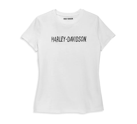 Harley-Davidson® Women's Watercolor #1 Graphic Tee 96104-22VW Harley Davidson Direct