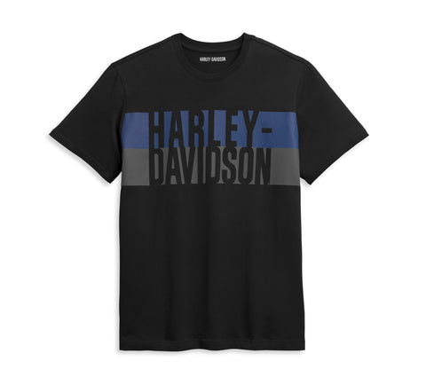 Harley-Davidson® Men's Block Letter Logo Tee 96369-21VM Harley Davidson Direct