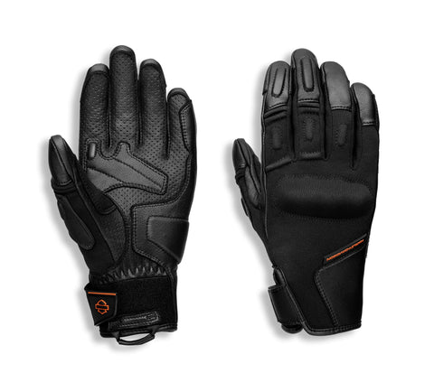 Harley-Davidson® Men's H-D Brawler Full Finger Glove 97686-21VM Harley Davidson Direct