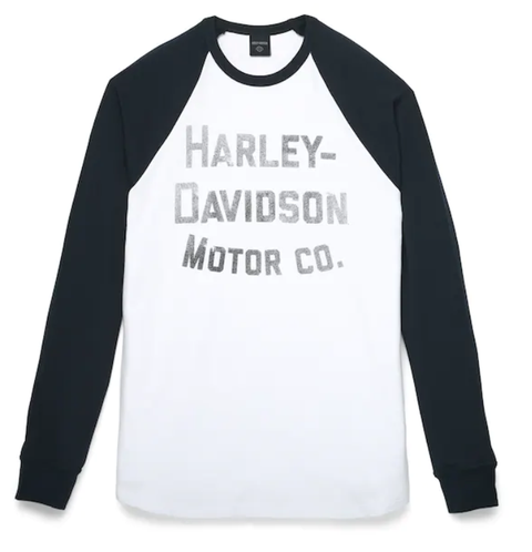 Genuine Harley Davidson Men's Classic Amplifier Raglan Top 96323-22VM
