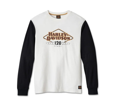 Harley-Davidson® Men's 120th Anniversary Colorblock Top 96570-23VM