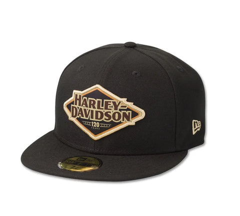 Harley-Davidson® 120th Anniversary 59FIFTY Baseball Black Cap 97741-23VM