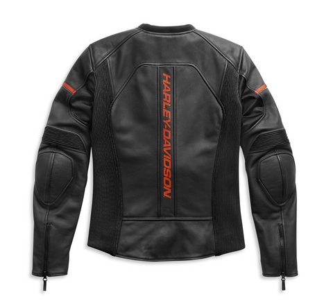 Harley-Davidson® Women's Brawler Leather Jacket 98007-21EW Harley Davidson Direct