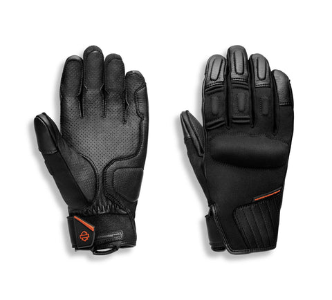 Harley-Davidson® Men's H-D Brawler Full Finger Glove 98102-21EM Harley Davidson Direct