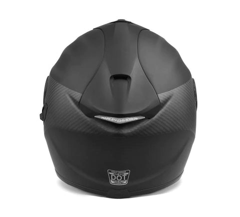 Harley-Davidson® Brawler Carbon Fiber X09 Full Face with Sun Shield Helmet 98130-21VX