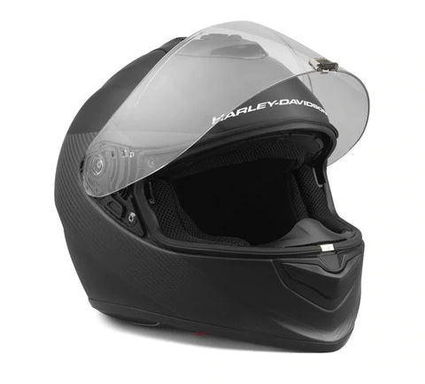 Harley-Davidson® Brawler Carbon Fiber X09 Full Face with Sun Shield Helmet 98130-21VX