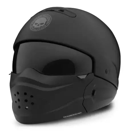 Harley-Davidson® Helmet Willie G X04 2-in-1 satin black 98163-22EX