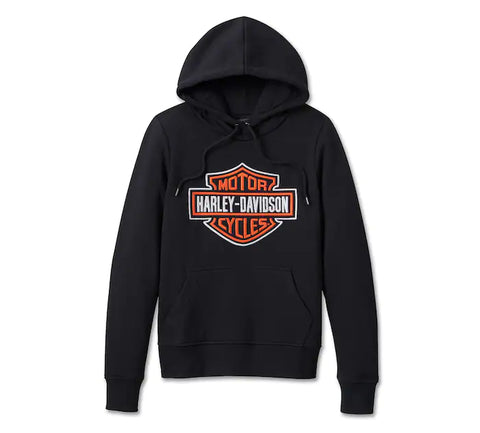 Harley-Davidson® Women's Custom Bar & Shield Pullover Hoodie 99011-23VW
