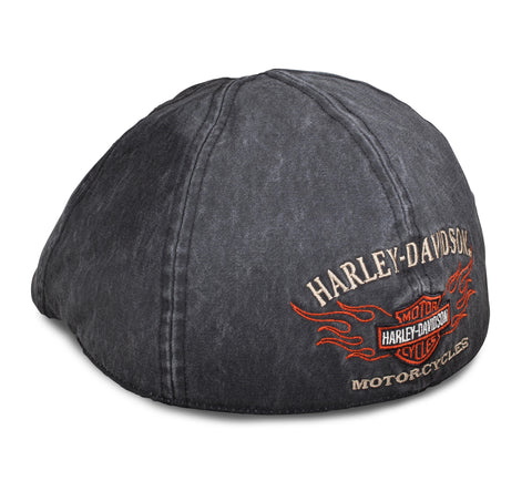 Harley-Davidson® Men's Flame Graphic Ivy Cap 99537-11VM Harley Davidson Direct