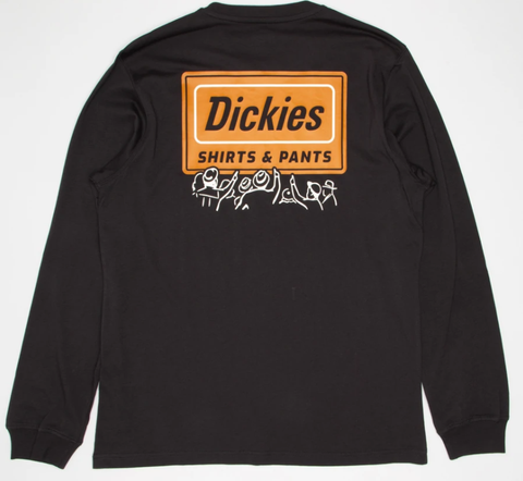 Genuine Dickies Black Hazel Dell LS T-Shirt Harley-Davidson® Direct