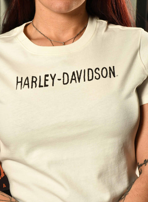 Harley-Davidson® Women's Watercolor #1 Graphic Tee 96104-22VW Harley Davidson Direct