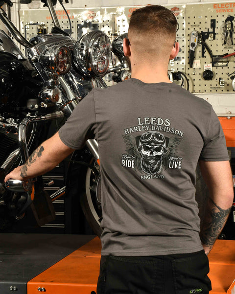 Leeds Harley-Davidson® Willie G 03 Dealer T-Shirt Mens Harley Davidson Direct