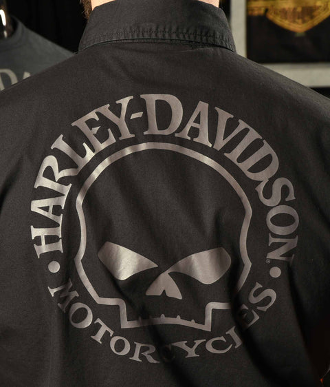 Harley-Davidson® Willie G Skull Mechanics Shirt 96060-22VM Harley Davidson Direct