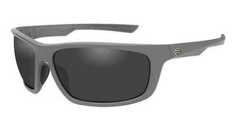 Harley-Davidson® Men's Wiley X® Gears Sunglasses | Smoke Grey Lenses | Matte Graphite Frames    - HAGRS01