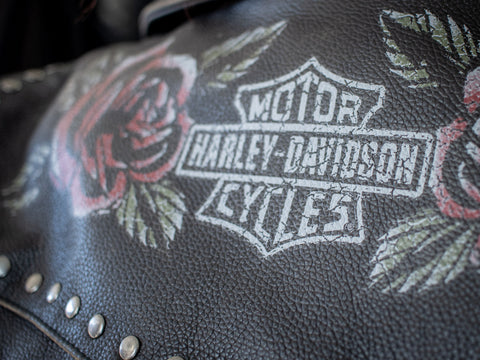 Genuine Harley-Davidson® Women's Rose Hill Leather Jacket 97023-22VW Harley Davidson Direct