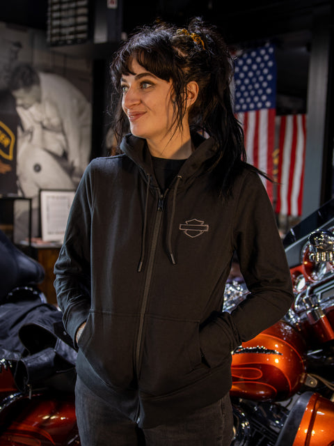 Harley-Davidson® Women's Potomac 3-in-1 Leather Jacket  98008-23EW