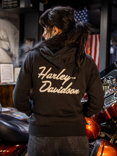 Harley-Davidson® Women's Custom Bar & Shield Pullover Hoodie 99011-23VW