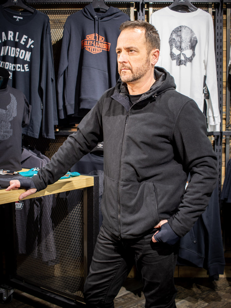 Harley-Davidson® Men's Cross Roads II Waterproof Fleece Jacket 98105-21EM Harley Davidson Direct