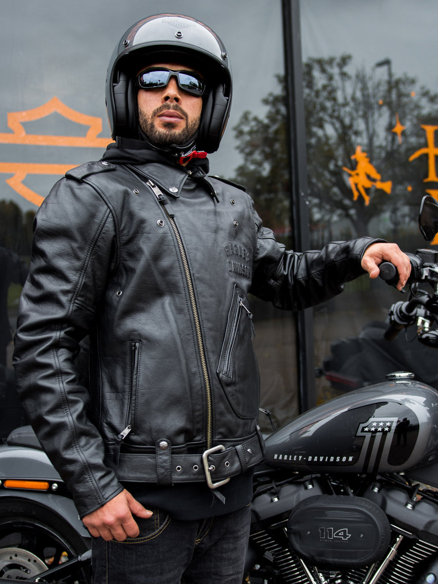 Harley-Davidson® Men's Potomac 3-in-1 Leather Jacket 98003-23EM - Iron ...