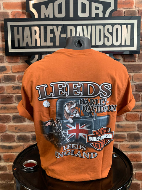 Leeds Harley-Davidson® Skull Parts Dealer T-Shirt Mens Harley Davidson Direct