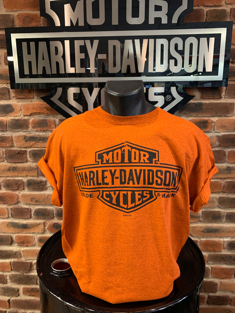 Leeds Harley Davidson Long B-S Dealer T-Shirt Mens Harley Davidson Direct