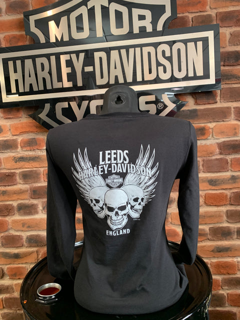 Leeds Harley Davidson Circle Shoulder Ladies Harley Davidson Direct
