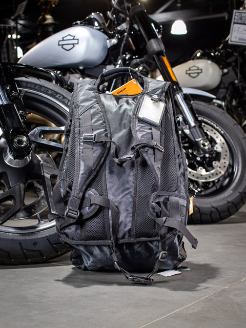 Harley-Davidson® All Terrain Backpack, Lightweight & Water-Resistant 99413-BLACK Harley-Davidson® Direct