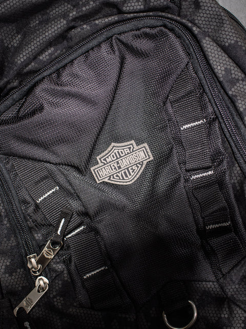 Harley-Davidson® Bar & Shield V Multi-Functional Backpack Nightvision 99219 Harley-Davidson® Direct