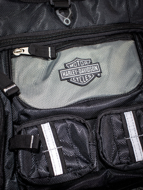 Harley-Davidson® All Terrain Backpack, Lightweight & Water-Resistant 99413-BLACK Harley-Davidson® Direct